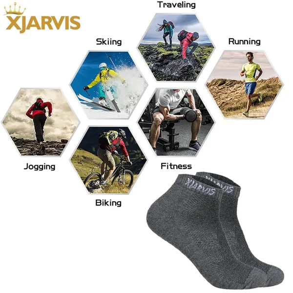 Dark_Grey_Cushioned_Half_Terry_Ankle_Length_Socks_For_Men_&_Women_(Pack_Of_3)