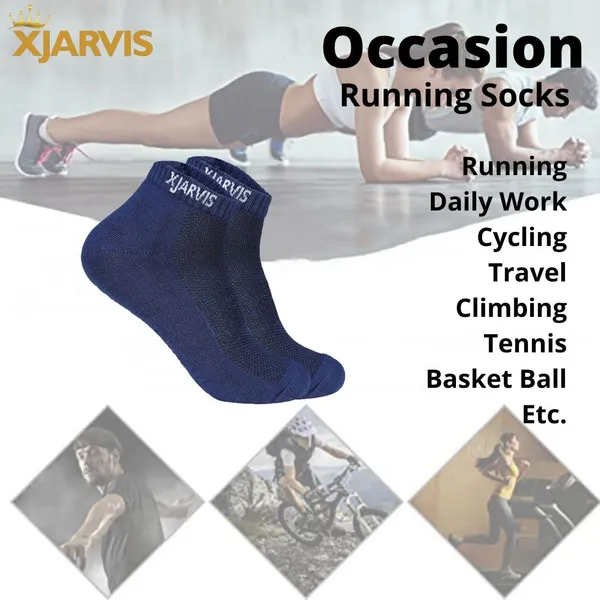 Navy_Cushioned_Half_Terry_Ankle_Length_Socks_For_Men_&_Women_(Pack_Of_5)