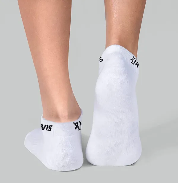 White_Ankle_Length_Socks_for_Men_&_Women_(Pack_Of_5)