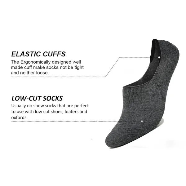 Multicolor_No_Show_Low_Cut_Loafer_Socks_For_Men_&_Women_(Pack_Of_10)