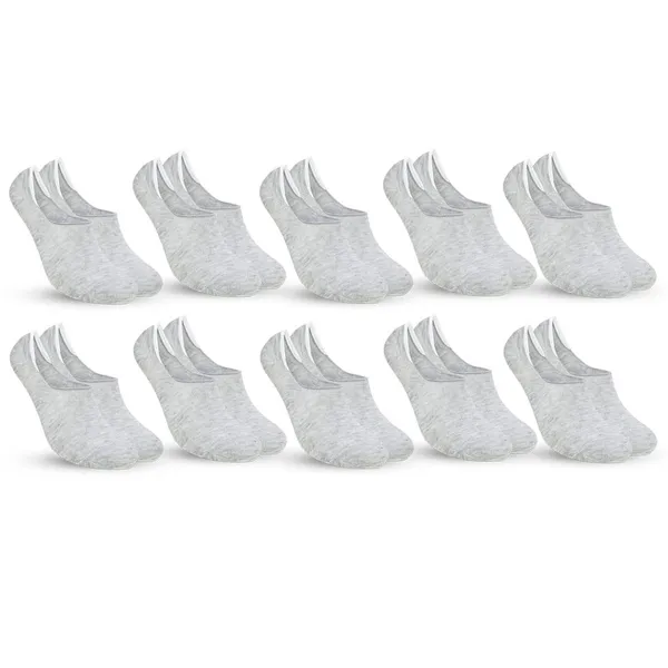 Multicolor_No_Show_Low_Cut_Loafer_Socks_With_Combed_Cotton_For_Men_&_Women_(Pack_Of_10)