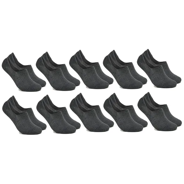 Multicolor_Anti-Slip_No_Show_Low_Cut_Loafer_Socks_For_Men_&_Women_(Pack_Of_10)