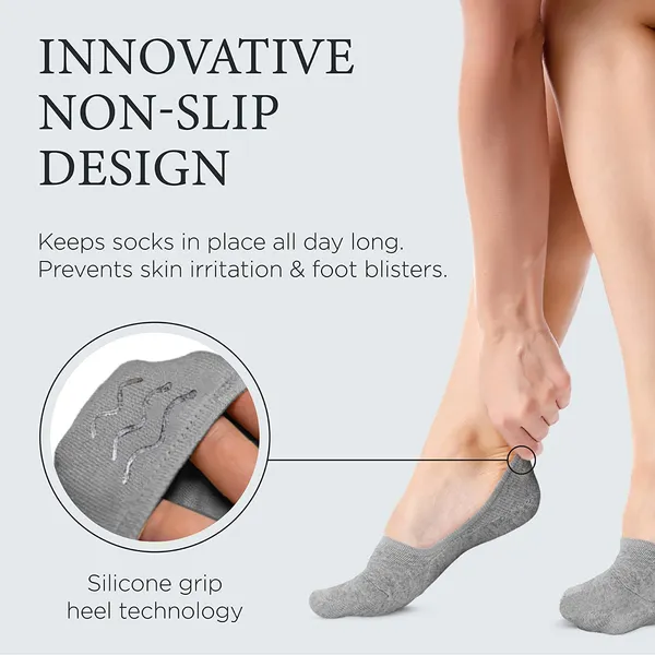 Multicolor_Anti-Slip_No_Show_Low_Cut_Loafer_Socks_For_Men_&_Women_(Pack_Of_10)