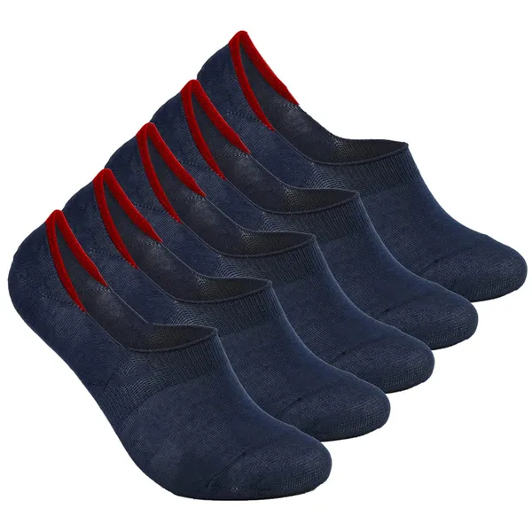 Navy_Anti-Slip_No_Show_Low_Cut_Loafer_Socks_For_Men_&_Women_(Pack_Of_5)