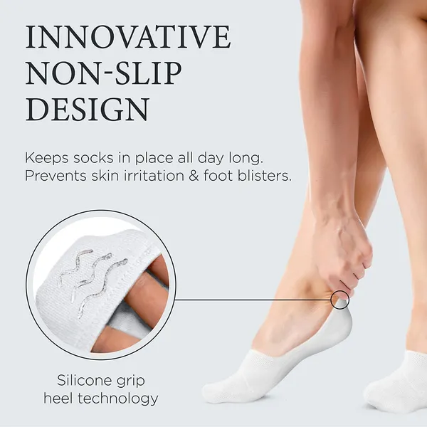 White_Moisture_Absorbing_&_Anti_Odour_Combed_Cotton_No_Show_Loafer_Socks_For_Men_(Pack_Of_5)
