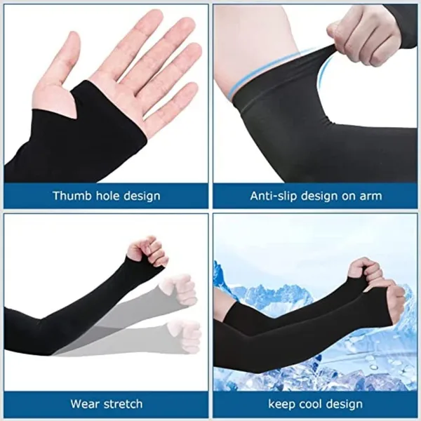 Skin_Uv_Tan_Sunblock_Protection_With_Thumb_Hole_Arm_Sleeves_(Pack_Of_3)