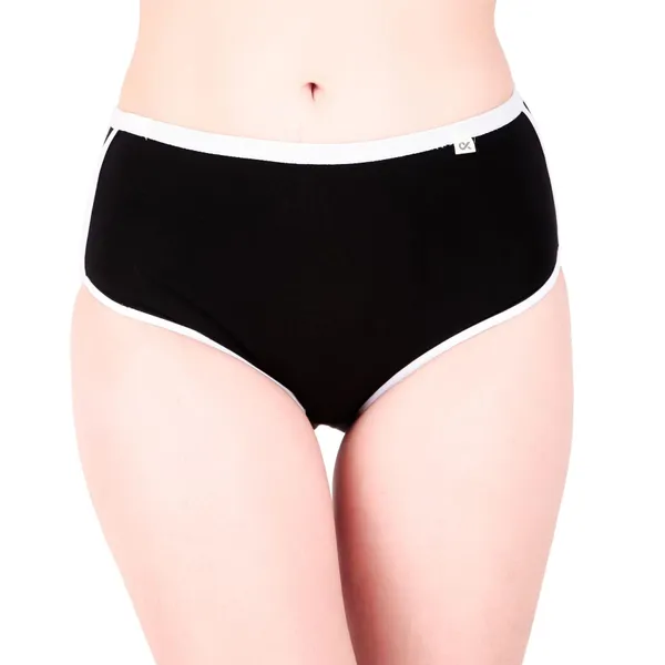 Lima_Women�s_Mid-Waist_Yoga_Shorts_�_Breathable,_Stretch_Cotton_Boyshort_Panties_Designed_for_All-Day_Comfort,_Made_with_Cotton_Blend_|_Soft,Pack_of_1_(Black_XL)