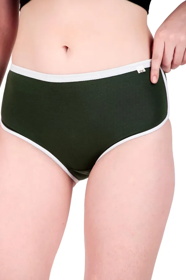 Lima_Women�s_Mid-Waist_Yoga_Shorts_�_Breathable,_Stretch_Cotton_Boyshort_Panties_Designed_for_All-Day_Comfort,_Made_with_Cotton_Blend_|_Soft,Pack_of_2_(Green_XL)