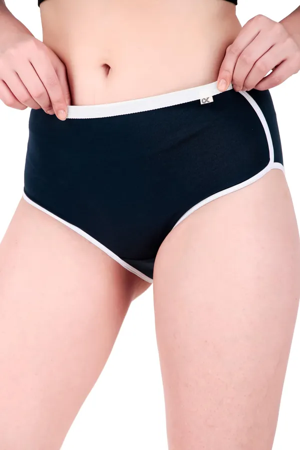 Lima_Women's_Mid-Waist_Yoga_Shorts_�_Breathable,_Stretch_Cotton_Boy_short_Panties_Designed_for_All-Day_Comfort,_Made_with_Cotton_Blend_|_Soft,_Pack_of_4_(_Mustard,_Green,_Black,_Navy)