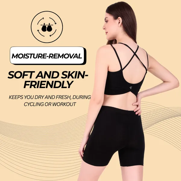 Skin_&_Olive_Stretchable_Lucia_Yoga_Shorts_Stretchable_For_Cycling,_Running_For_Skin_Fit_Tights_&_Gym_Short_For_Women_(Pack_Of_2)