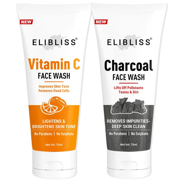 Pack_of_2_Vitamin_C_Face_Wash_&_Charcoal_Face_Wash-_Charcoal_Face_Wash_For_Oil_Control_And_Vitamin_C_Face_Wash_For_Deep_Cleansing_|_Clinically_Tested_|_Cruelty Free_|_100%_Natural_Ingreduents