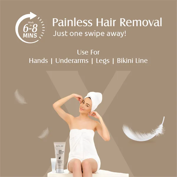 Elibliss_X_Hair_Removal_Cream_for_Women_&_Men_|_With_Aloe_Vera_&_Rose_|_Painless_Hair_Remover_for_Legs,_Arms,_Underarms_&_Bikini_Line_|_Fast_Action_for_Sensitive_Skin_