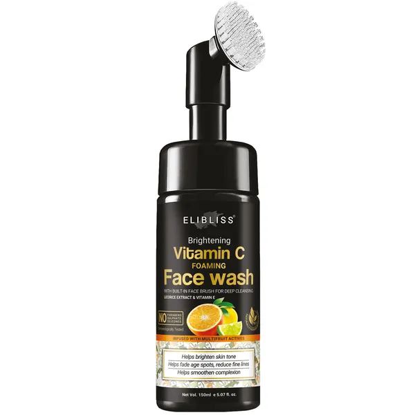 Brightening_Vitamin_C_Foaming_Face_Wash_With_Built-In_Face_Cleanser_Brush_For_Deep_Cleansing,_Bright_Beauty_Spot-Less_Glow_-_No_Parabens,_Silicones
