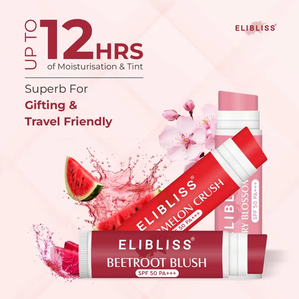 Elibliss_Lip_Balm_Trio_with_SPF_50+++_Beetroot,_Watermelon_&_Cherry_-_Natural_Tint_Combo
