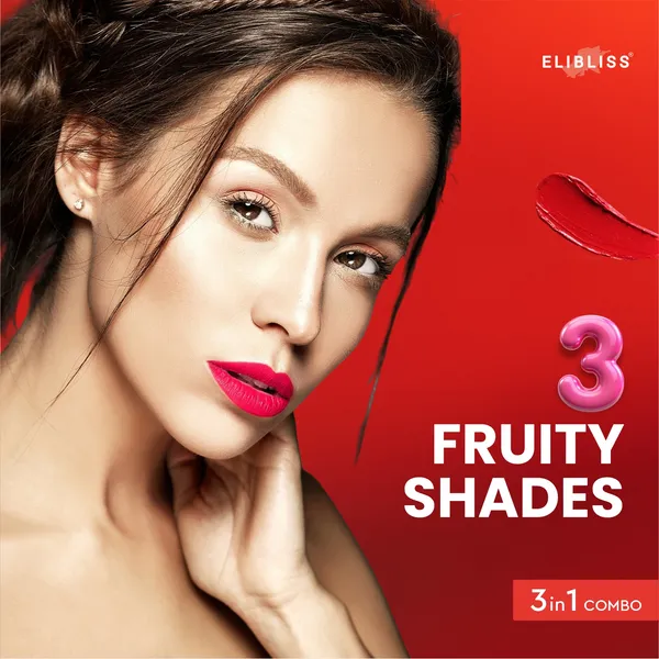 Elibliss_Lip_Balm_Trio_with_SPF_50+++_Beetroot,_Watermelon_&_Cherry_-_Natural_Tint_Combo