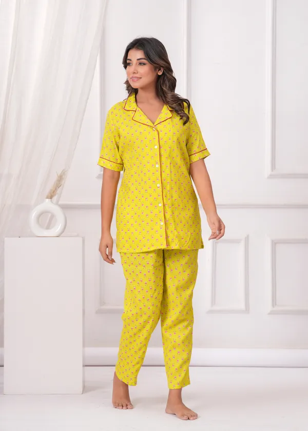 Yellow_Printed_Co-Ord_Set_For_Women