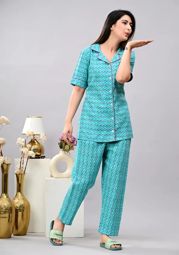 Light_Blue_Dotted_Co-Ord_Set_For_Women