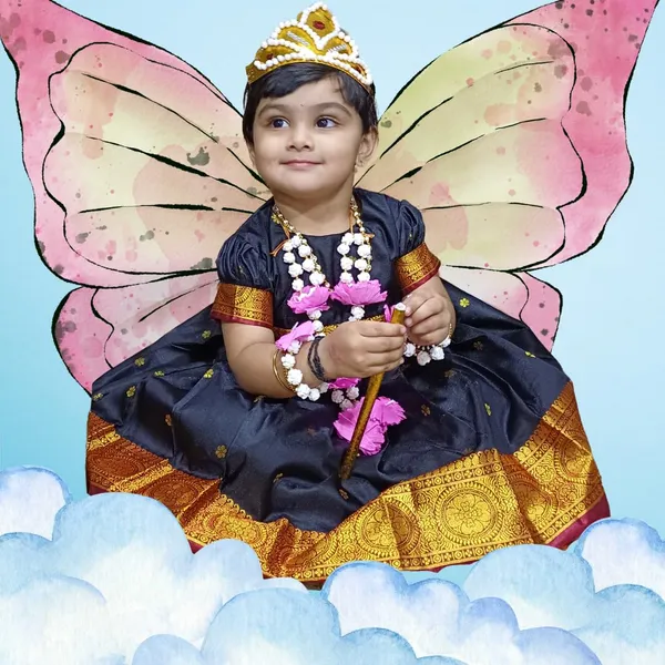 Black_Satin_Premium_&_Elegant_Frock_For_Girls