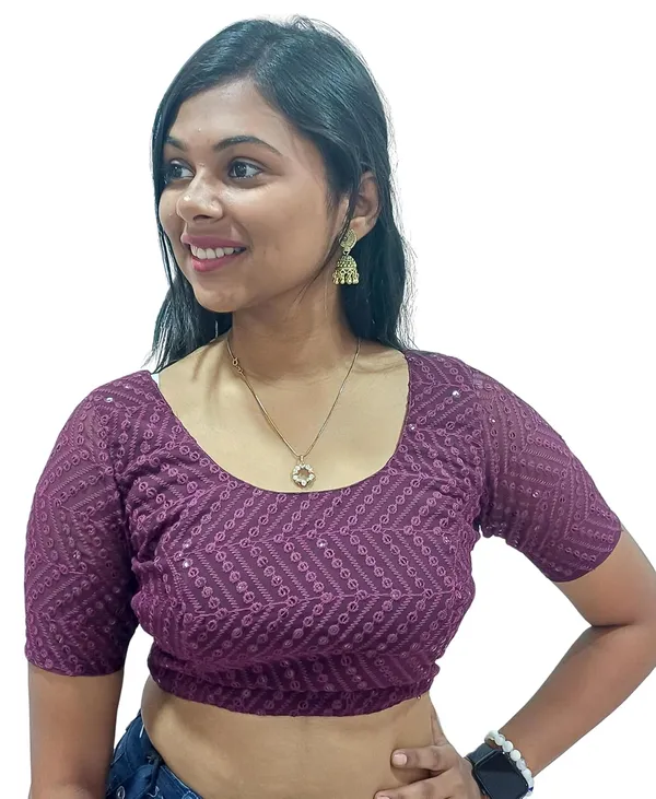 Wine_Cotton_Premium_&_Elegant_Blouse_For_Women