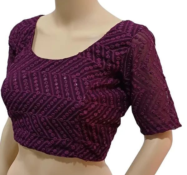 Wine_Cotton_Premium_&_Elegant_Blouse_For_Women