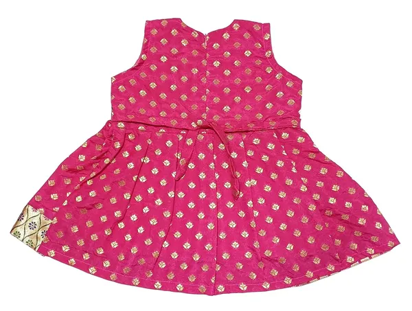 Pink_Broket_Premium_&_Elegant_Frock_For_Girls