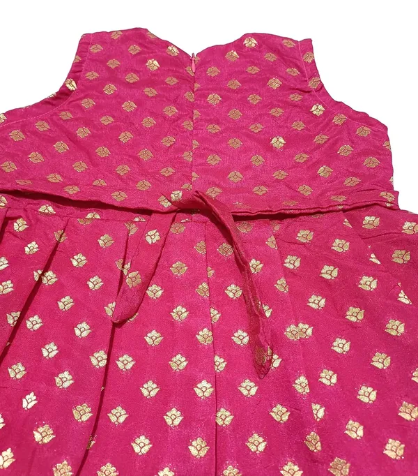 Pink_Broket_Premium_&_Elegant_Frock_For_Girls