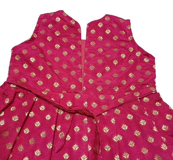 Pink_Broket_Premium_&_Elegant_Frock_For_Girls