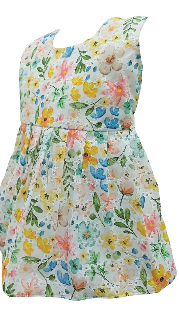 Yellow_White_Cambric_Cotton_&_Polka_Dot_Premium_&_Elegant_Frock_For_Girls