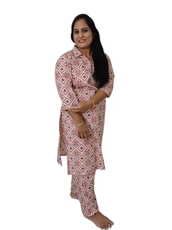Pink_Cotton_Premium_&_Elegant_Co-Ord_Set_For_Women