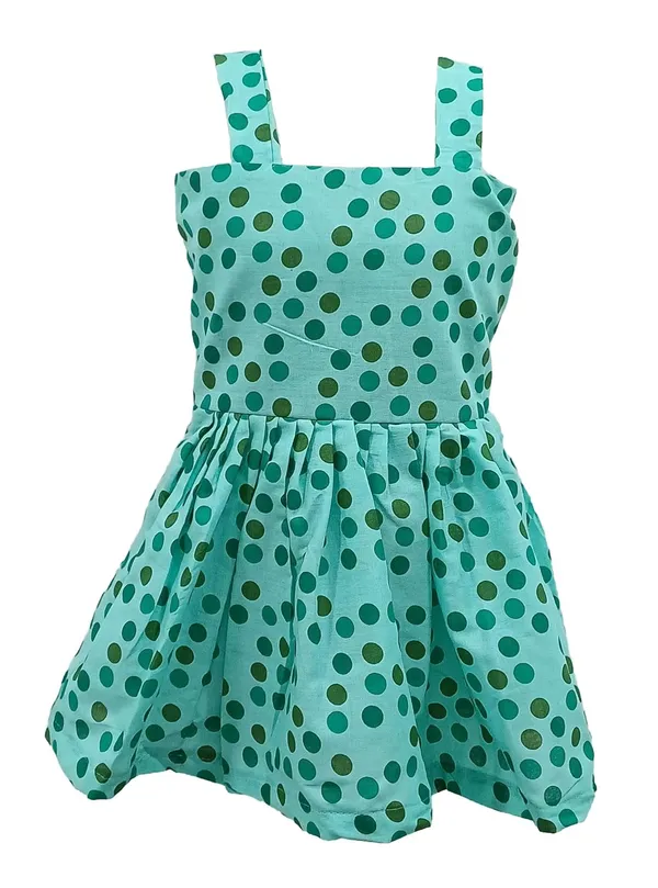 Pista_Cambric_Cotton_&_Polka_Dot_Premium_&_Elegant_Frock_For_Girls
