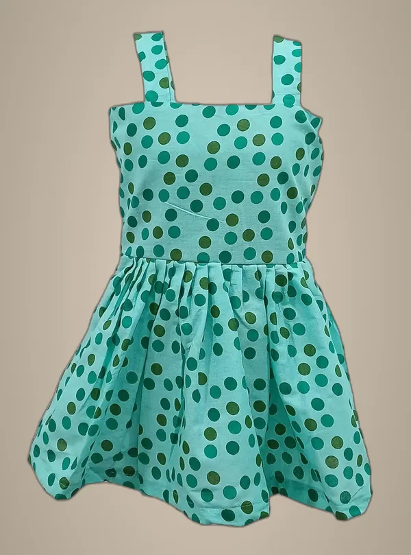 Pista_Cambric_Cotton_&_Polka_Dot_Premium_&_Elegant_Frock_For_Girls