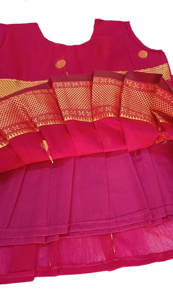 Pink_Cotton_Premium_&_Elegant_Frock_For_Girls
