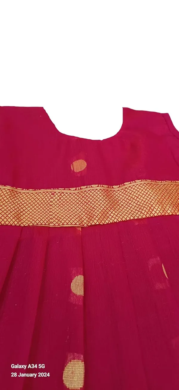 Pink_Cotton_Premium_&_Elegant_Frock_For_Girls