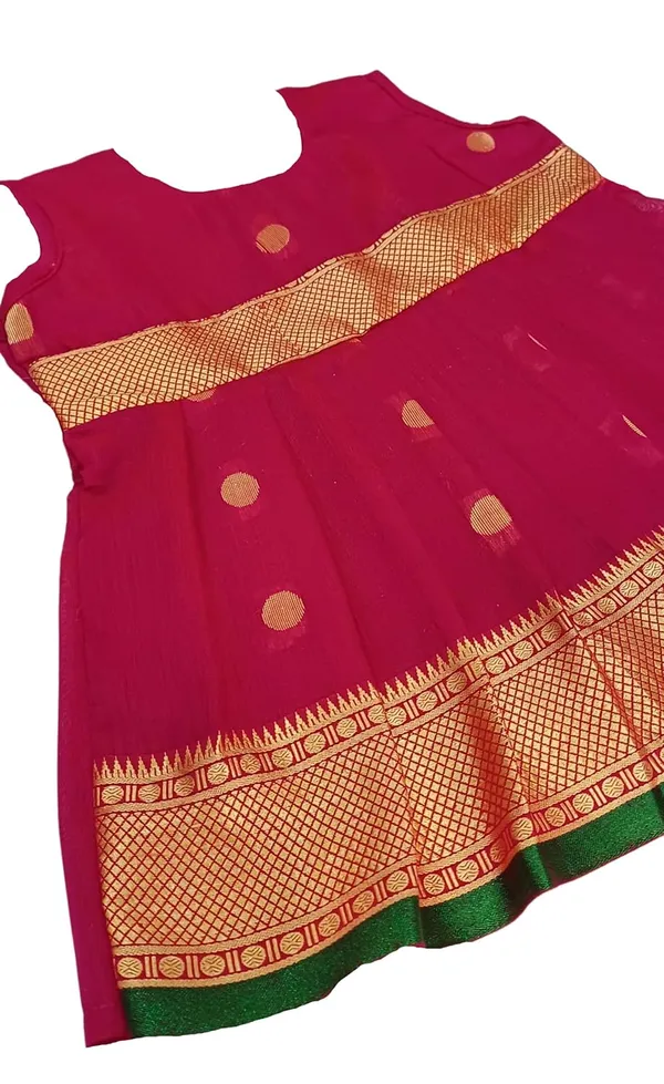 Pink_Cotton_Premium_&_Elegant_Frock_For_Girls