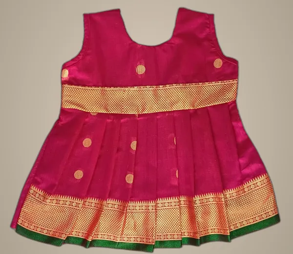 Pink_Cotton_Premium_&_Elegant_Frock_For_Girls