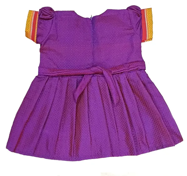 Purple_Cotton_Premium_&_Elegant_Frock_For_Girls