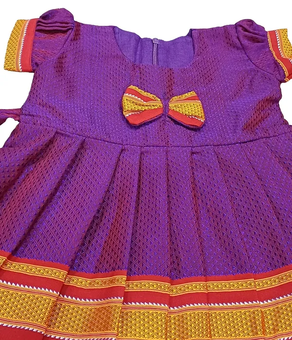 Purple_Cotton_Premium_&_Elegant_Frock_For_Girls