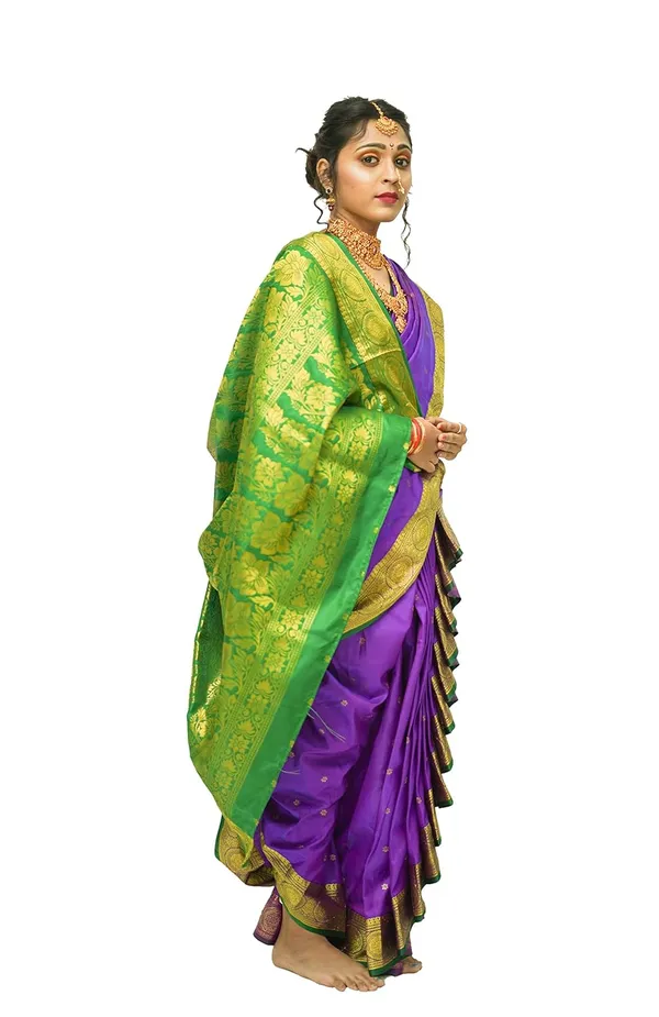 Purple_Pure_Satin_Premium_&_Elegant_Shahi_Mastani_Nauwari_Saree_With_Blouse_Piece_For_Women
