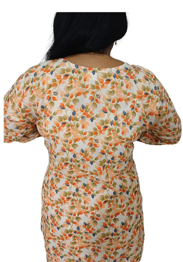 Orange_Cotton_Premium_&_Elegant_Kurta_&_Pyjama_Co-Ord_Set_For_Women