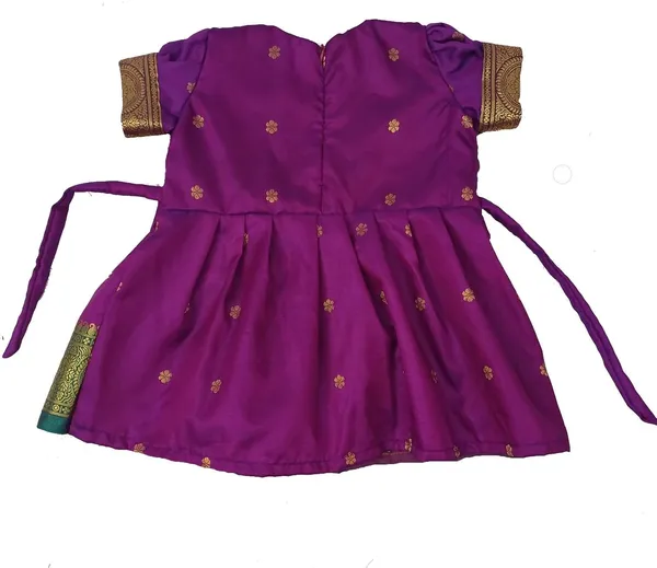 Purple_Satin_Premium_&_Elegant_Frock_For_Girls