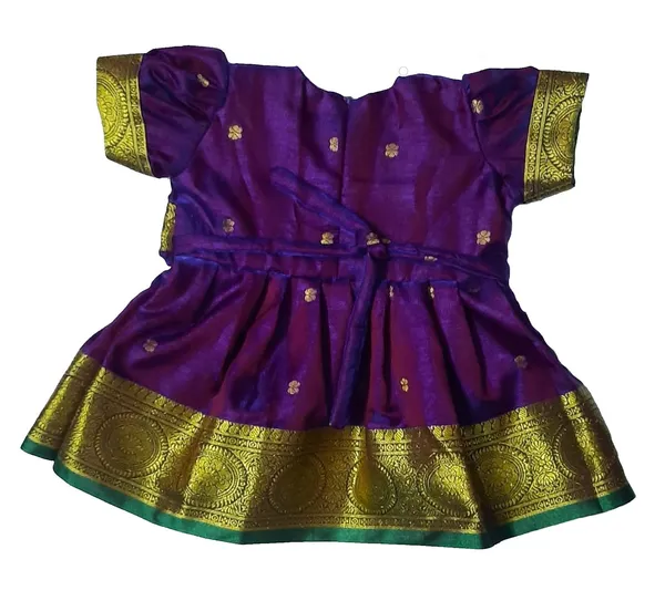 Wine_Satin_Premium_&_Elegant_Frock_For_Girls