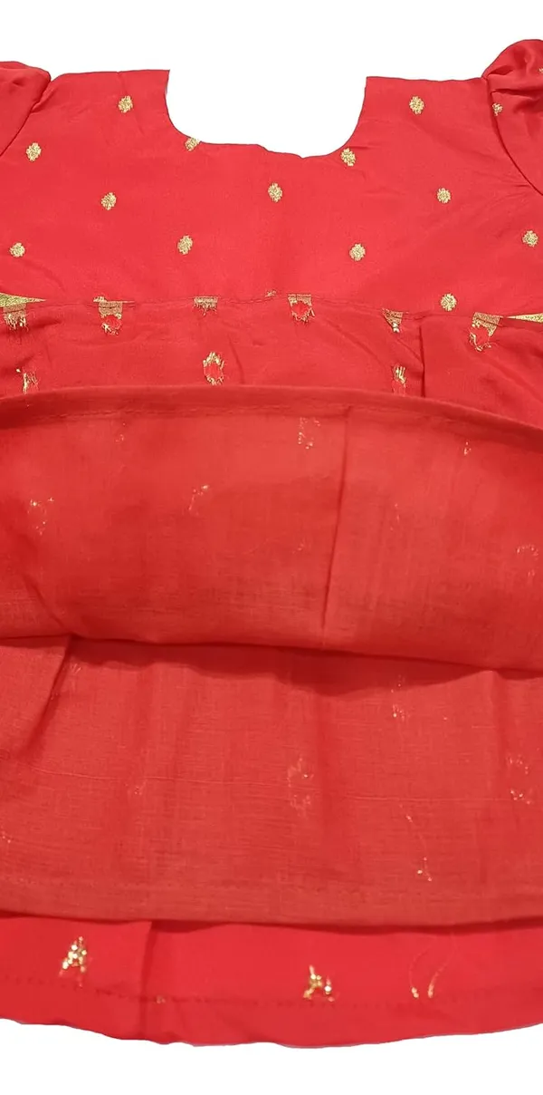 Red_Taffeta_Premium_&_Elegant_Frock_For_Girls
