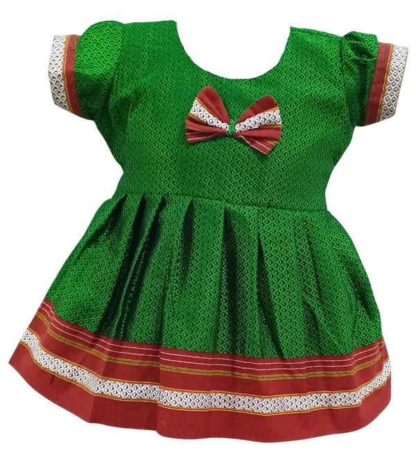 Multicolor_Khan_(Cotton_Blend)_Premium_&_Elegant_Frock_For_Girls