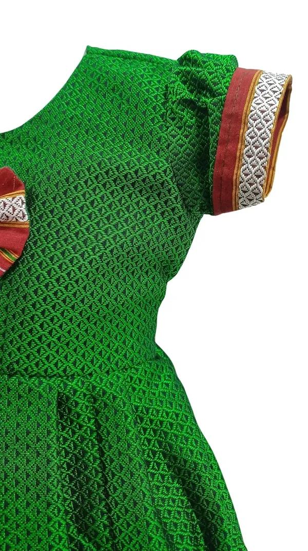 Multicolor_Khan_(Cotton_Blend)_Premium_&_Elegant_Frock_For_Girls