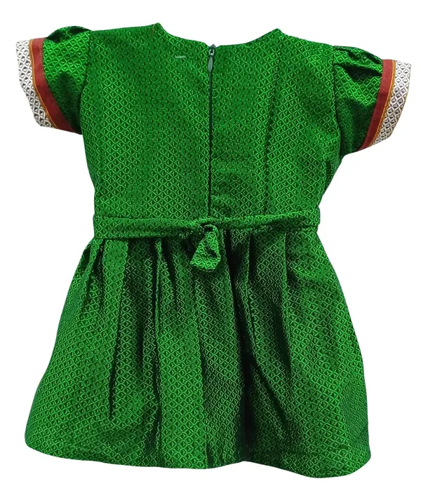 Multicolor_Khan_(Cotton_Blend)_Premium_&_Elegant_Frock_For_Girls