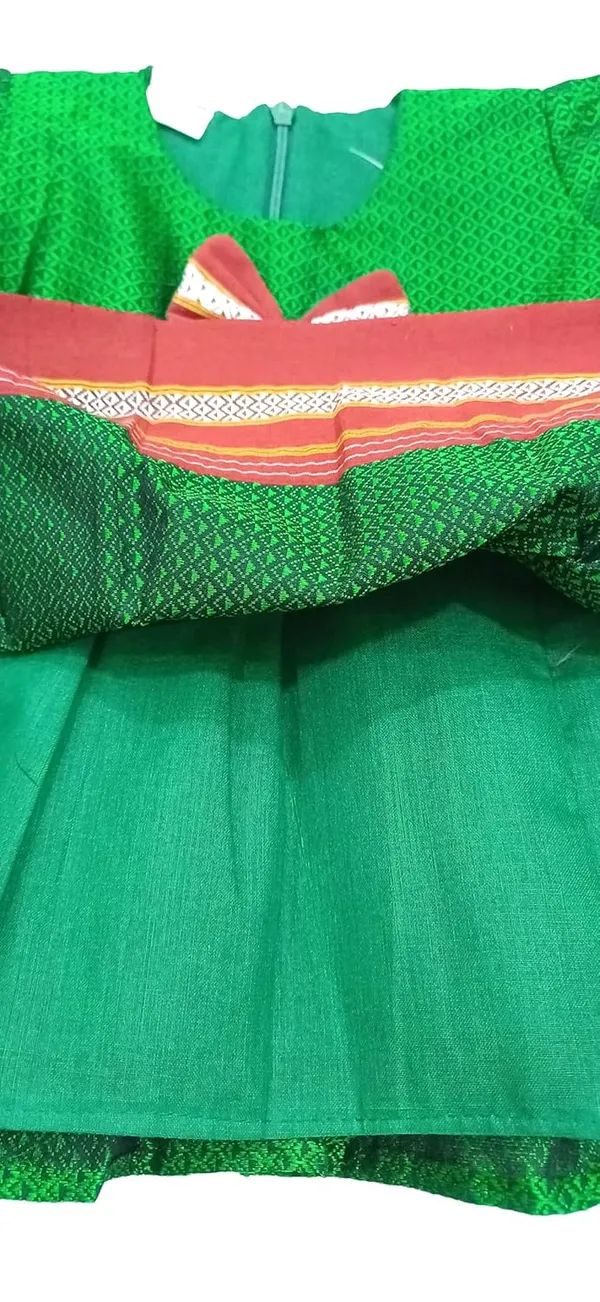 Multicolor_Khan_(Cotton_Blend)_Premium_&_Elegant_Frock_For_Girls