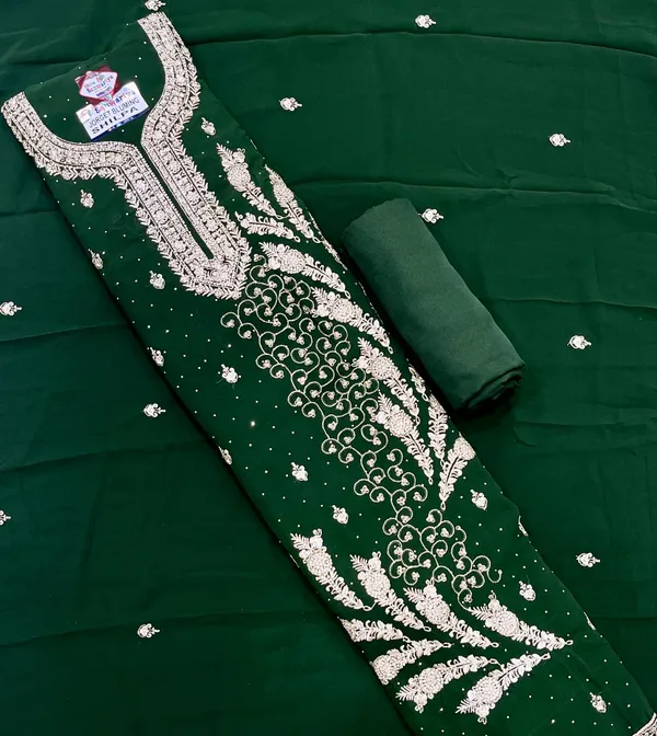 Green_Georgette_Party_Wear_Traditional_Embroidery_Unstitched_Suit_For_Women