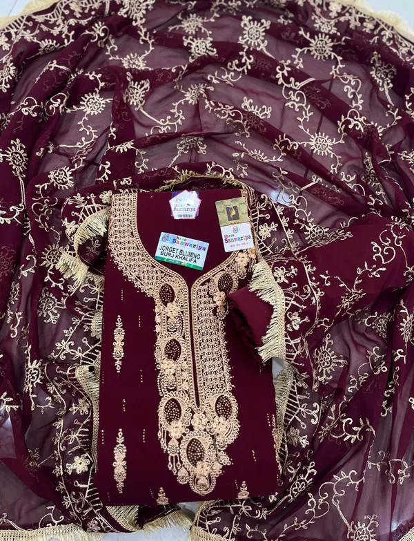 Purple_Georgette_Party_Wear_Traditional_Embroidery_Unstitched_Suit_For_Women
