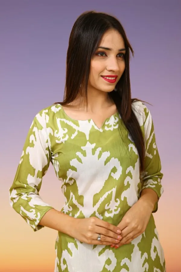 Green_Kora_Muslin__Stiched_Co_Ord_Set_For_Women