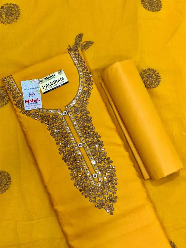 Mustard_Unstitched_Salwar_Suit_For_Women_|_Cotton_Unstitched__Suit_For_Daily_Wear
